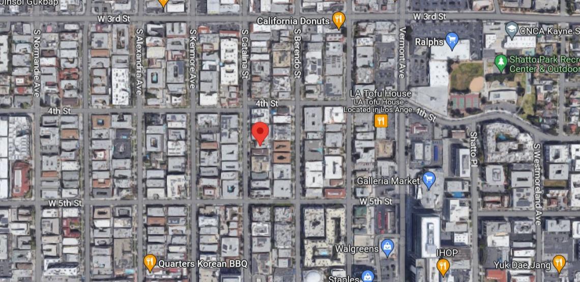 Fourplex to make way for 40 apartments at 426 S Catalina Street in